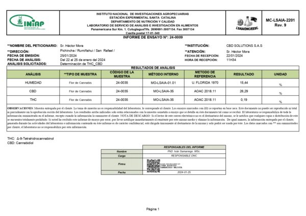Flor The Titan CBD - Imagen 3