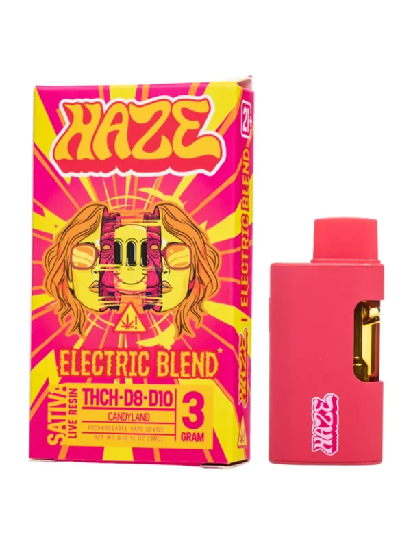 Electric Blend Live Resin Mango Haze – Vape Desechable – 3 gramos Sativa - Imagen 2