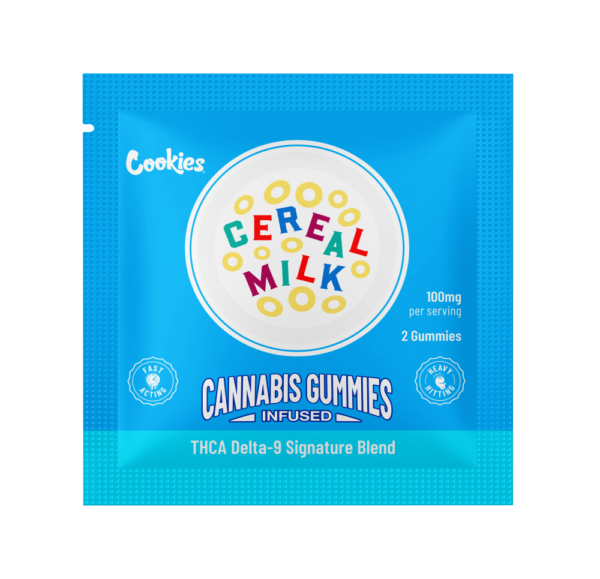 Cookies Infused Gummies 100mg Cereal Milk 2pcs