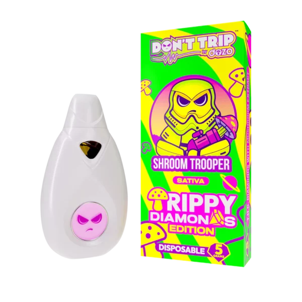 Dozo Trippy Diamonds Shroom Trooper Sativa 5 GR Vape Desechable