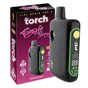 Torch live resin THC-A Sour Tangie Berry Hybrido 6 Gr Vape Desechable