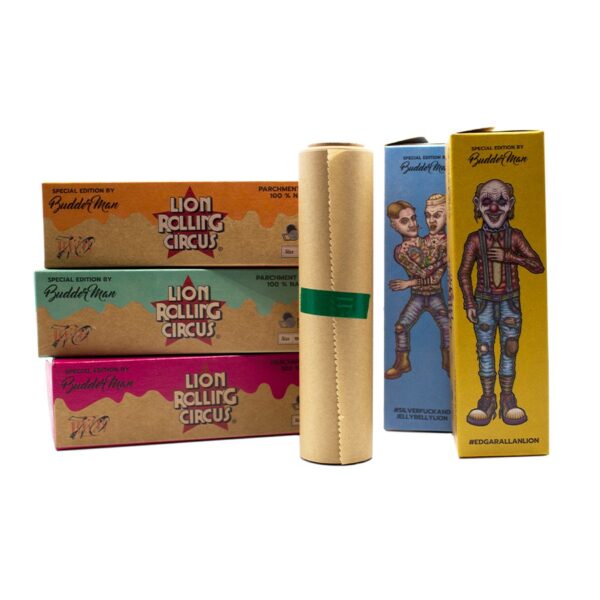 Lion Rolling Circus Papel extraccion  Budder Man 15cm x 10m - Imagen 3