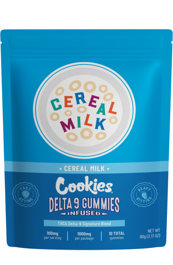 Cookies Infused Gummies 100mg Cereal Milk 10pcs