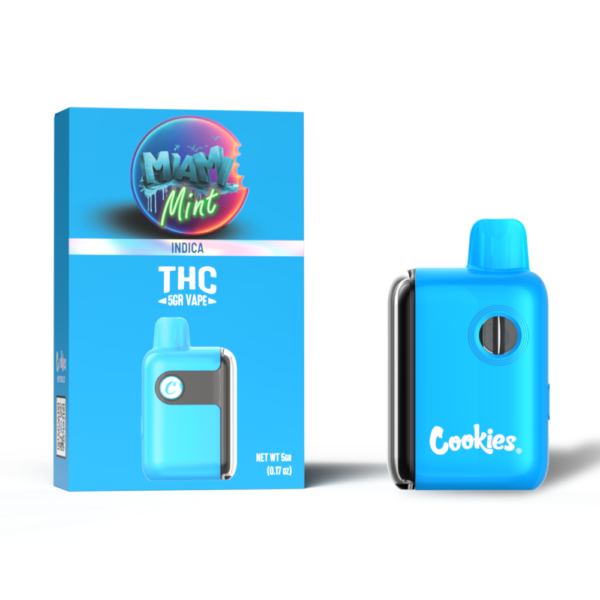 Cookies Miami Mint 5 Gr Indica Vape Desechable
