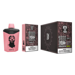 Cherry Ice Death Row Snoop Dog Vape Desechable Nicotina 7000 Puff