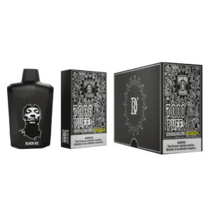 Black Ice Death Row Snoop Dog Vape Desechable Nicotina 7000 Puff
