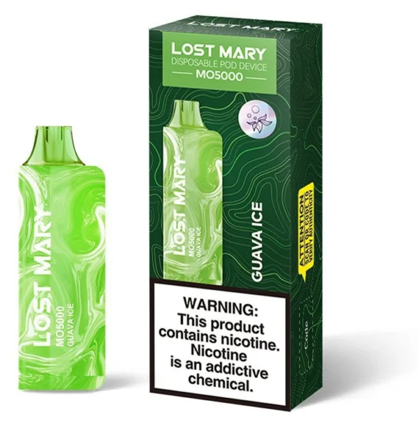 Guava Ice Lost Mary MO5000 Vape Desechable Nicotina 5000 Puff