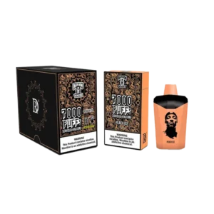 Peach Ice Death Row Snoop Dog Vape Desechable Nicotina 7000 Puff
