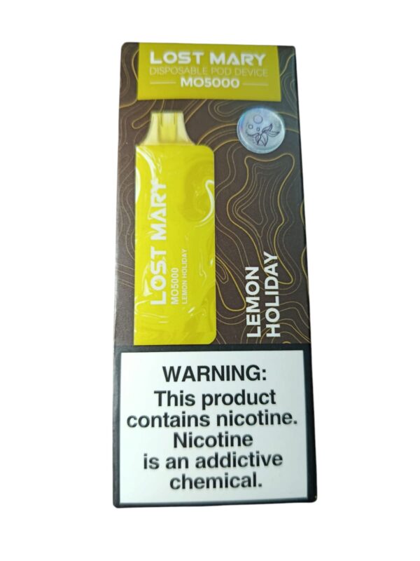 Lemon Holiday Lost Mary MO5000 Vape Desechable Nicotina 5000 Puff