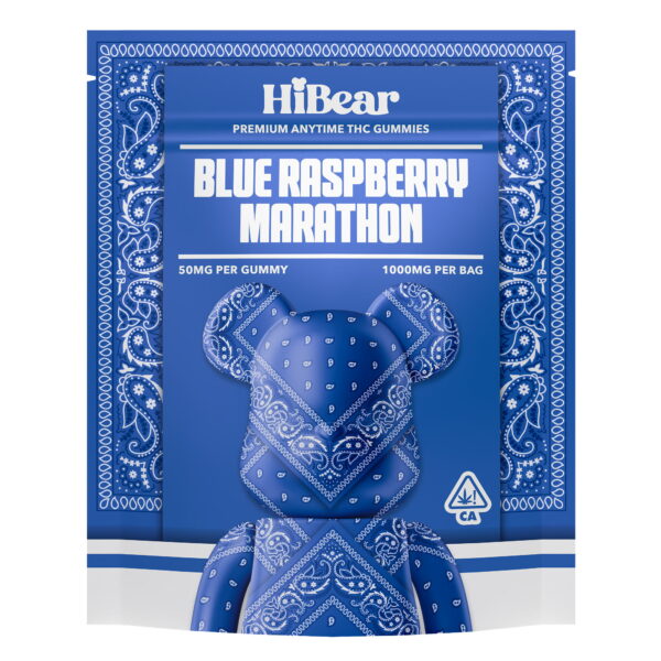HiBear Gummies Blue Raspberry Marathon 20Und x 50Mg