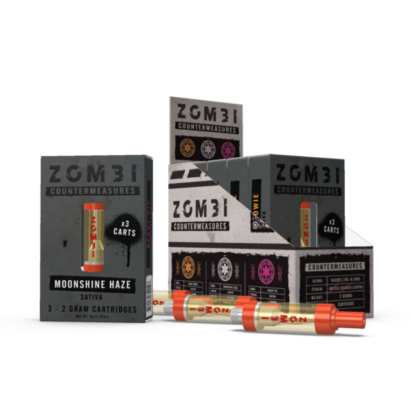 Zombi Cart Pack 3 x 2 Gr Moonshine Haze, Berry Pie, Maui Wowie (SATIVA)