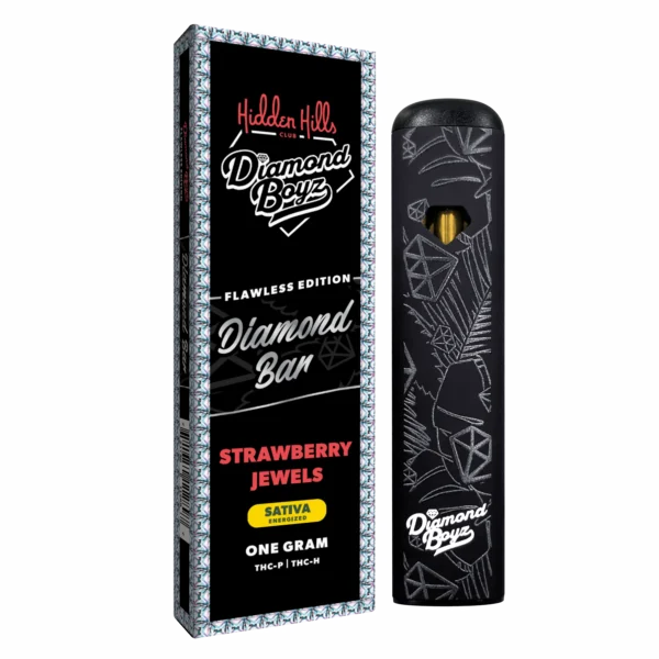 Pluma Wax Sativa 1g | Hidden Hill Strawberry Jewels THC-P + THC-H
