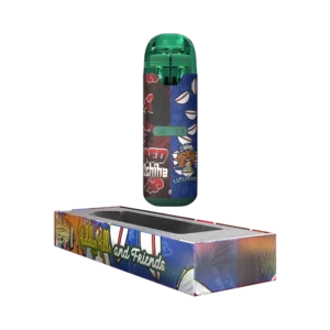 Sativa vs Indica vs Híbrida ¿Cómo escoger tu vape según los efectos? 10 Vape de THC marca hidden Hills doble sabor Red Uchiha x Uzumaki