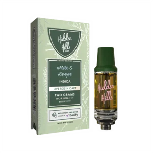Cartucho wax Hidden Hills Milk Loops Indica 2g vaporizador thc Ecuador