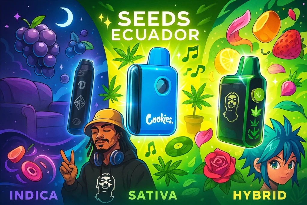 Inicio 11 Cómo escoger tu vape Sativa, Índica o Híbrida con envío seguro en Ecuador