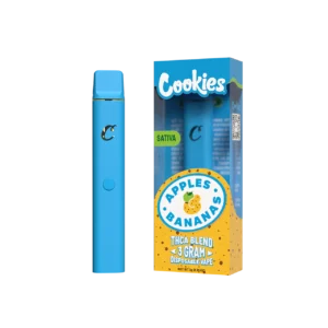 Vape THC sabor manzana y plátano cremoso Apples & Bananas