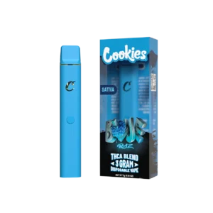 Pluma wax Cookies Blue Raz Sativa 3 g THC-A Blend 960 hits