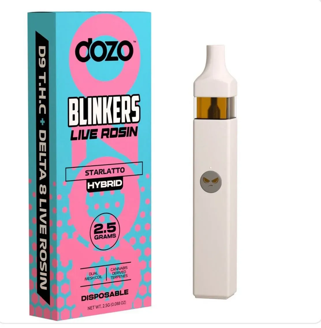 Dozo Starlatto Pluma de Wax | Hibrido 1 Vaporizador Dozo Starlatto wax Delta 8 Delta 9 THC